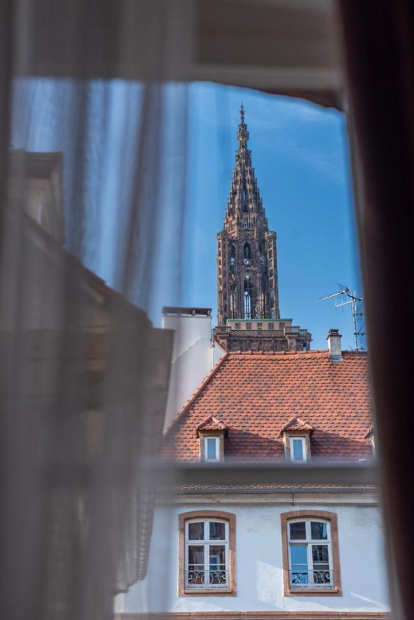 Апартаменты Chez Francoise - Hyper-Centre, Vue Cathedrale Страсбург Экстерьер фото